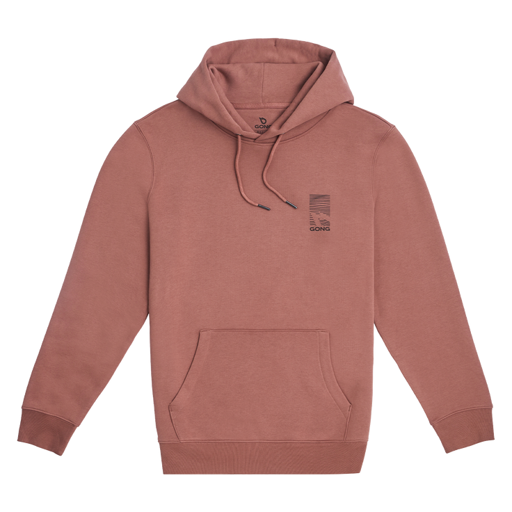GONG | Sweat À Capuche Graphic Swell Unisexe en Coton Biologique